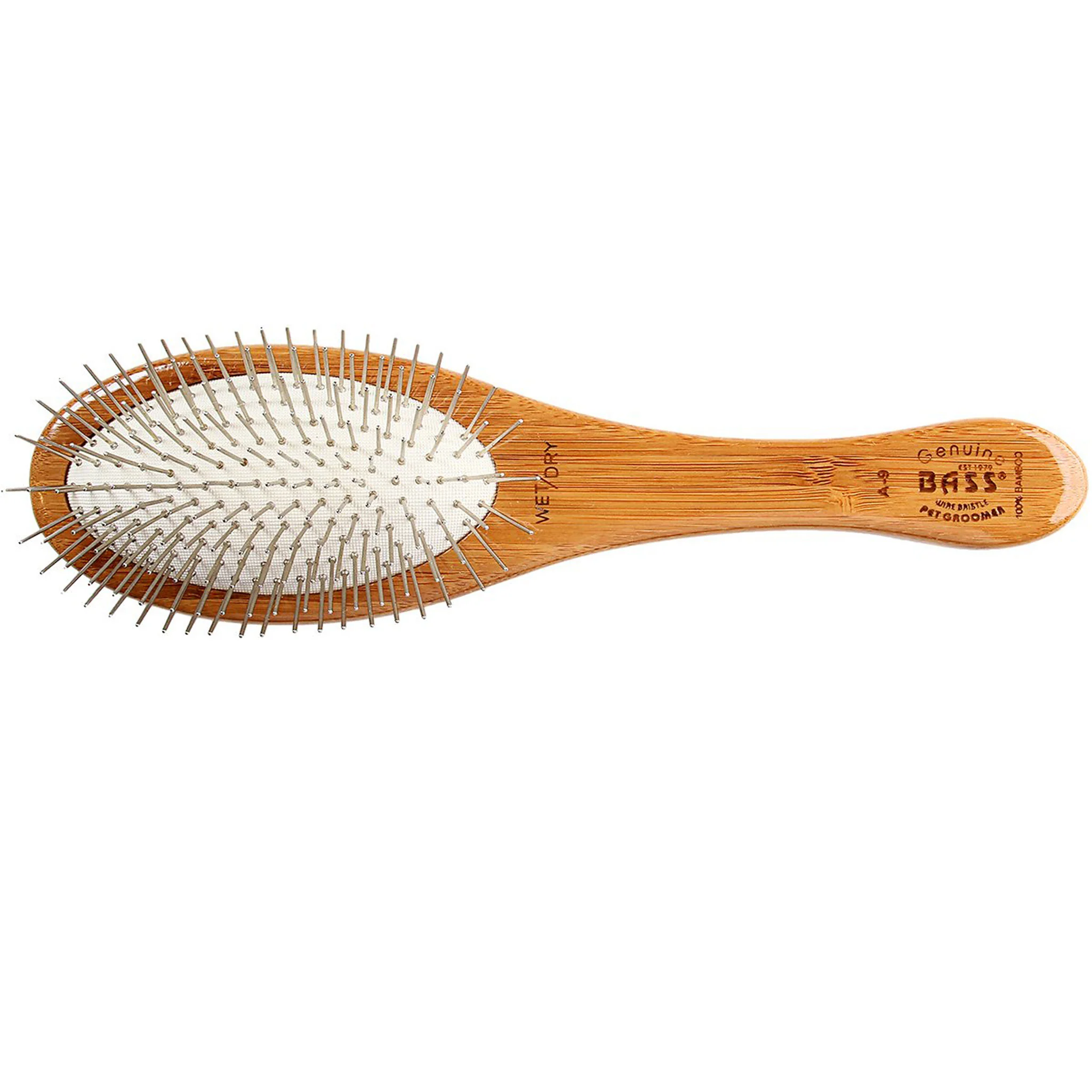 Bass Brushes Wire Pin Pet Groomer Oval Dog Grooming - Image 3