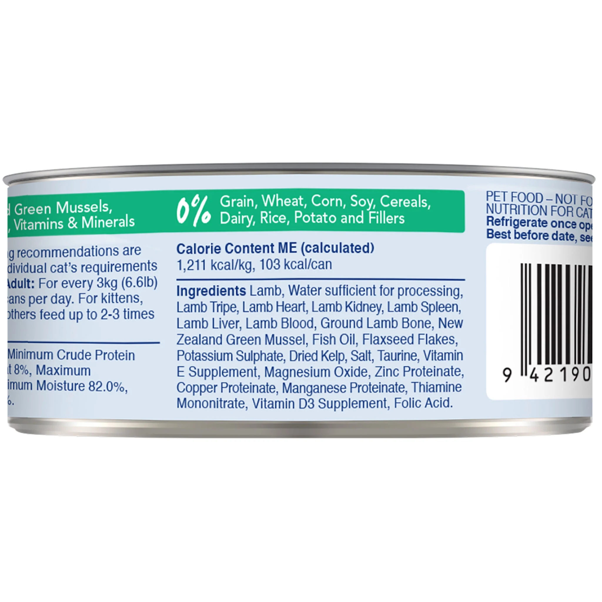 Feline Natural Lamb Feast Canned Cat Food - Image 4