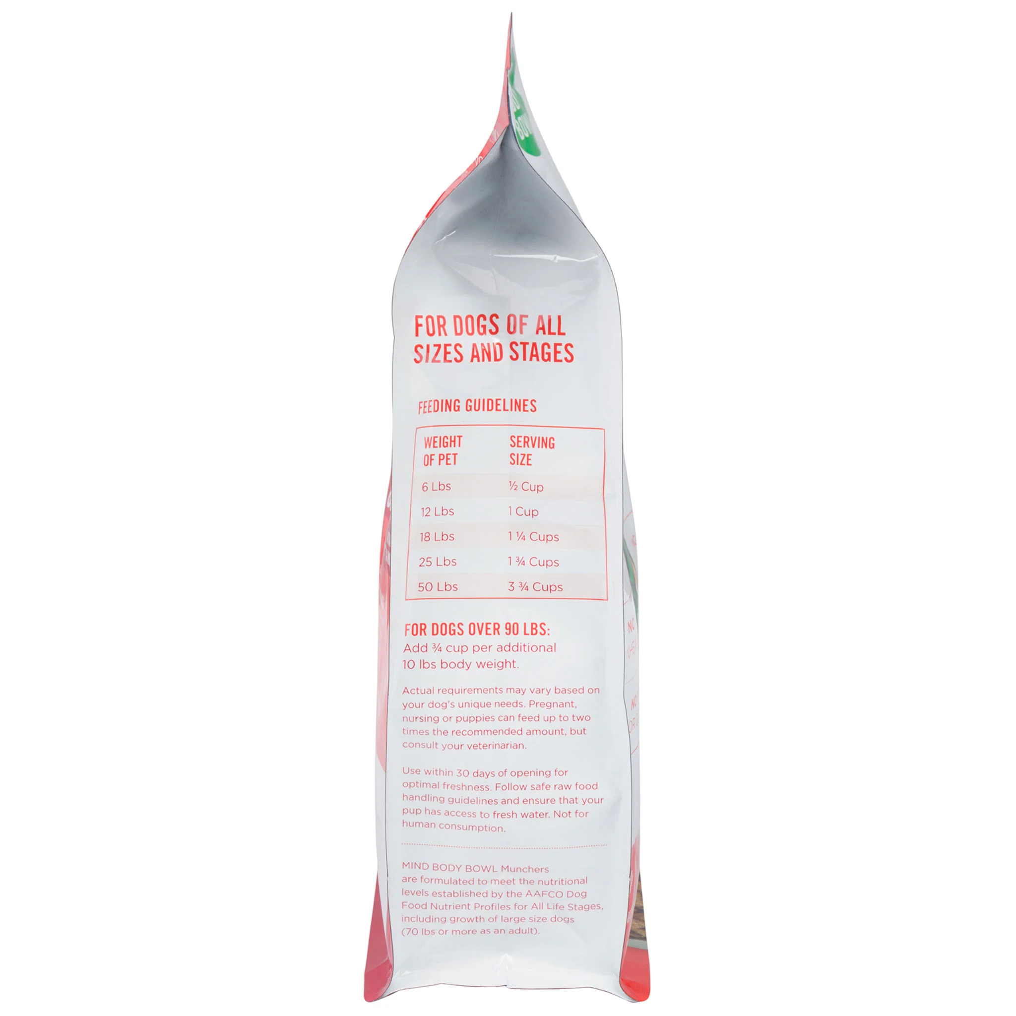 Mind Body Bowl Freeze-Dried Munchers Beef Dog Food - Image 4