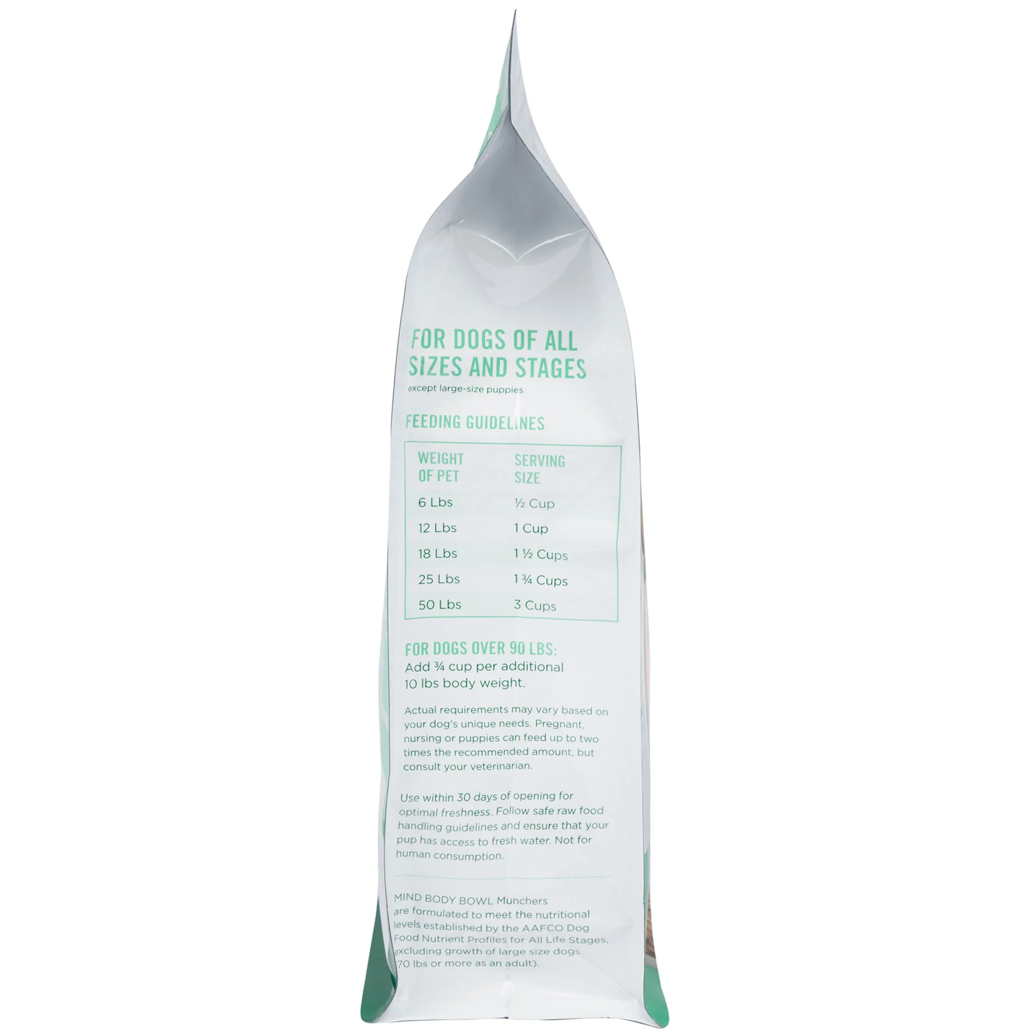 Mind Body Bowl Freeze-Dried Munchers Duck Dog Food - Image 4