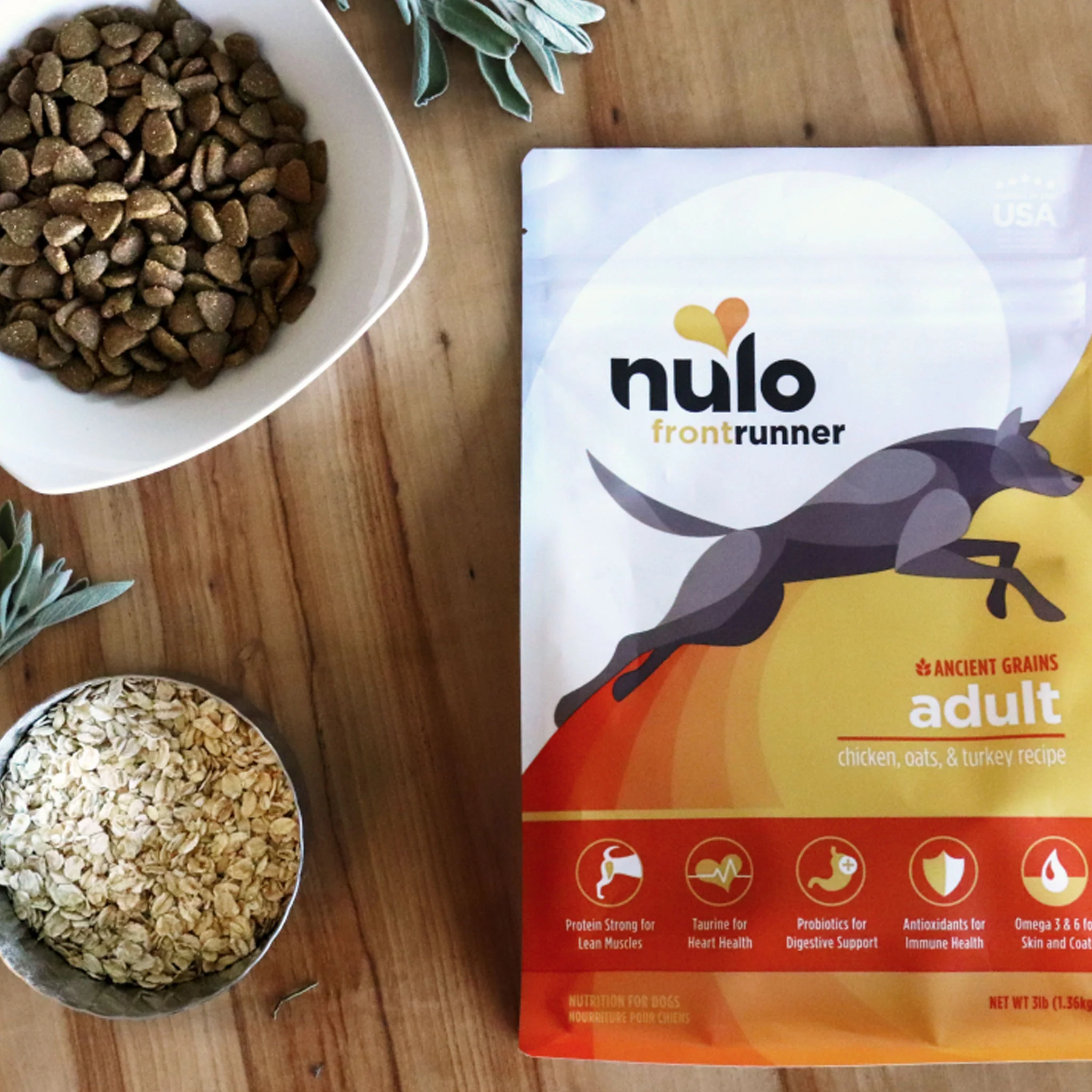 Nulo FrontRunner Chicken, Oats & Turkey Dog Food - Image 3