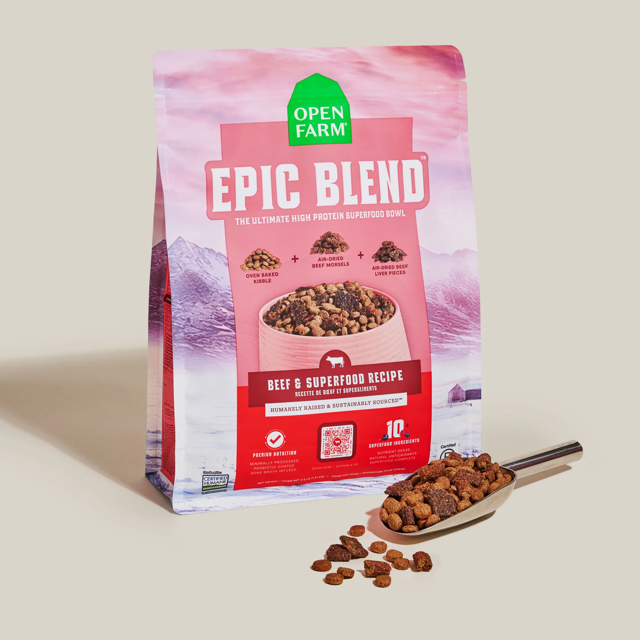 Open Farm Epic Blend Beef & Superfood Recipe - Image 4
