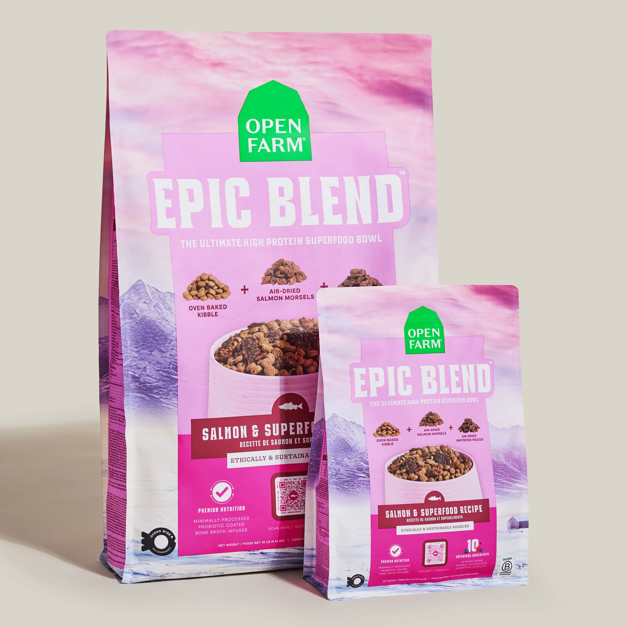 Open Farm Epic Blend Salmon & Superfood Recipe - Image 3