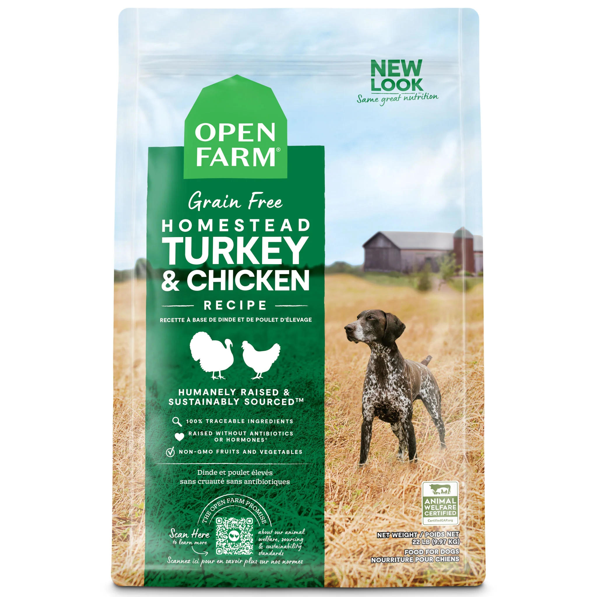 Open Farm Homestead Turkey & Chicken Dry Dog Food - Image 4