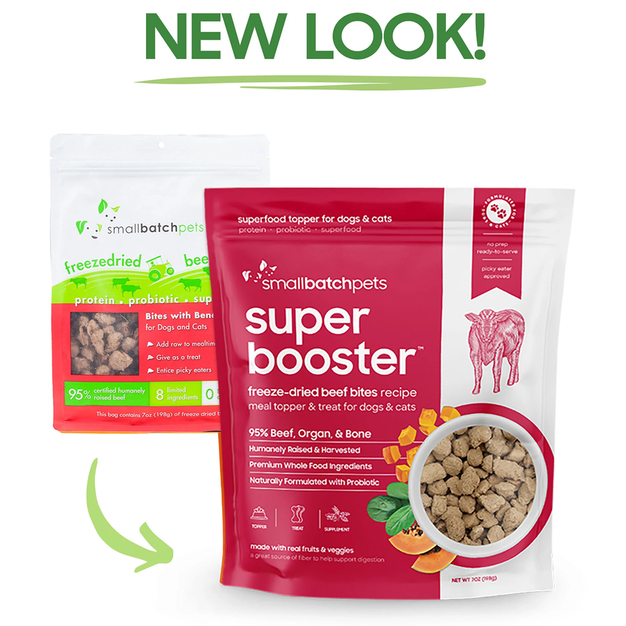Smallbatch Super Boosters Beef Dog Food - Image 3