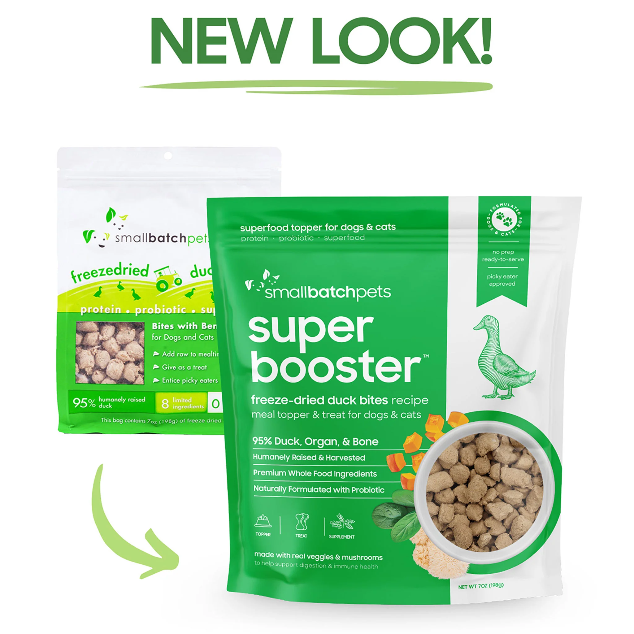 Smallbatch Super Boosters Duck Dog Food - Image 3