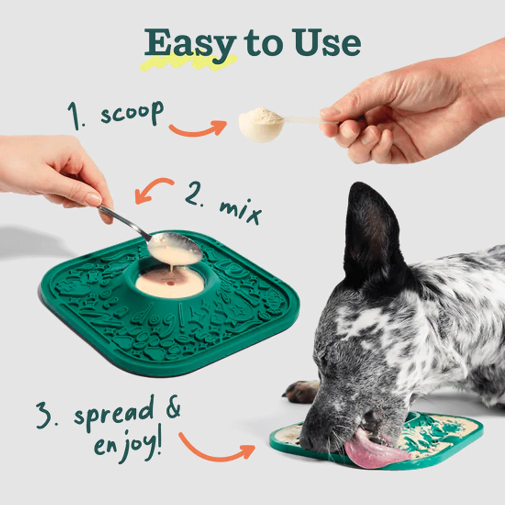 Woof LickMat - Lavender - Image 3