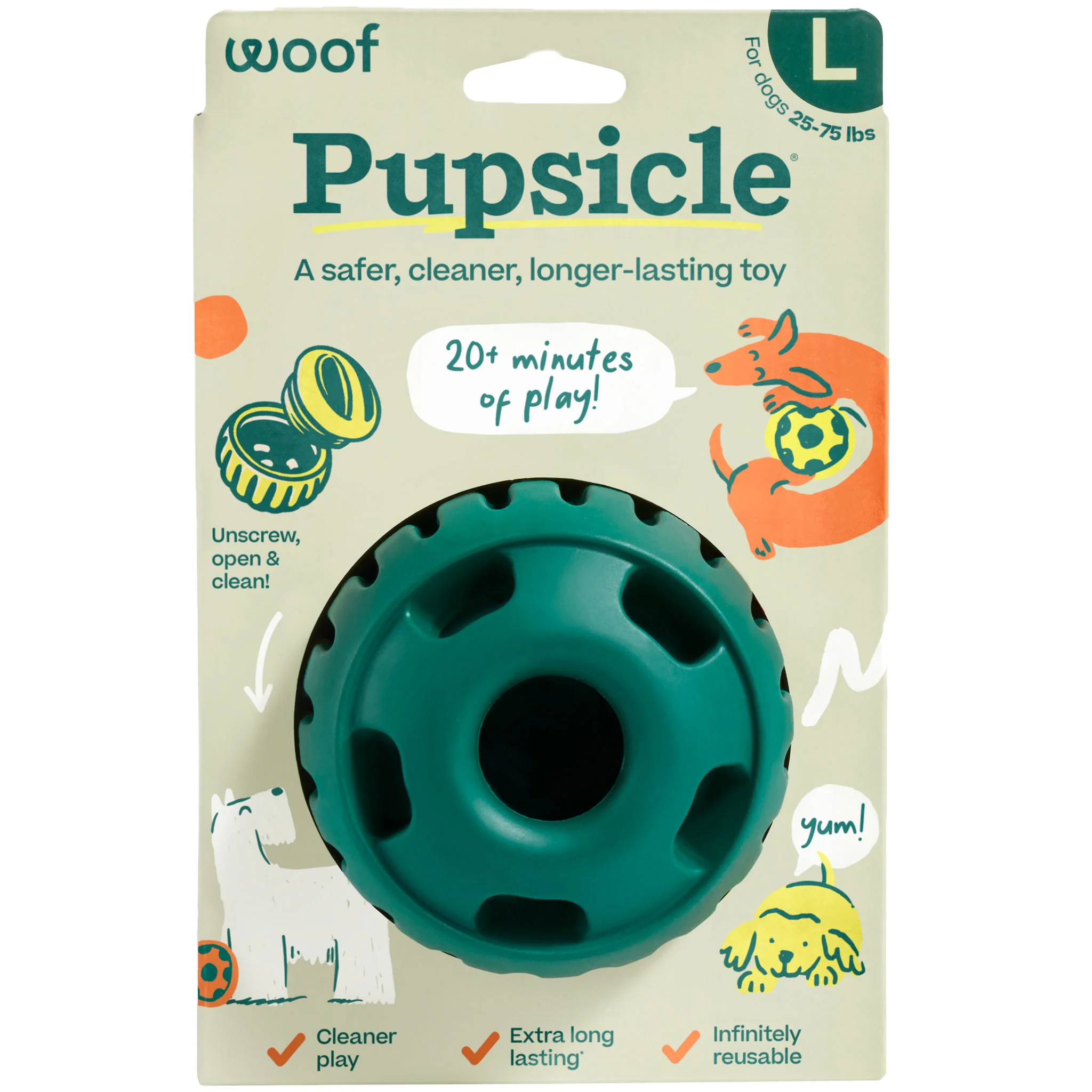Woof Pupsicle - Green - Image 4